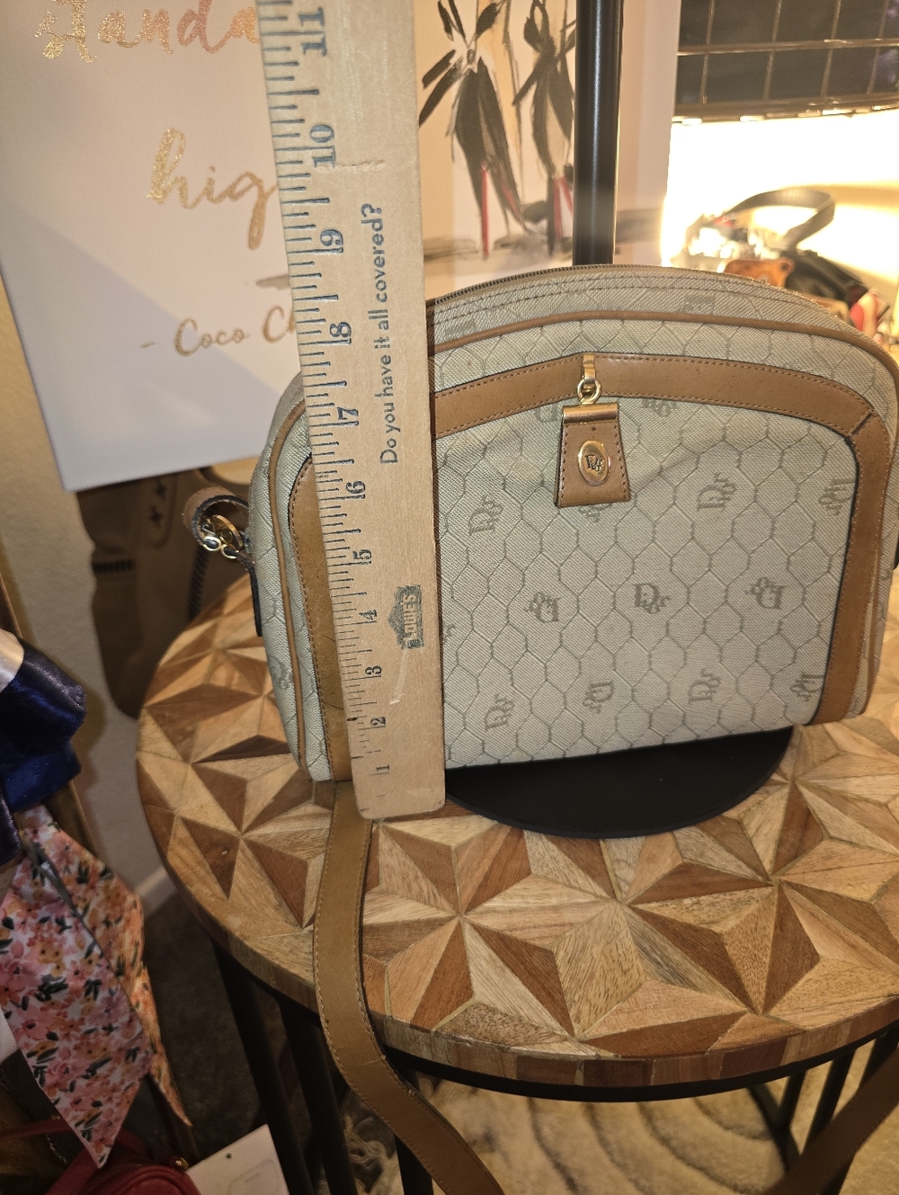 Vintage Christian Dior Honeycomb Bag - Picture 12 of 15